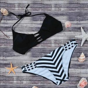 Black and white Bikini